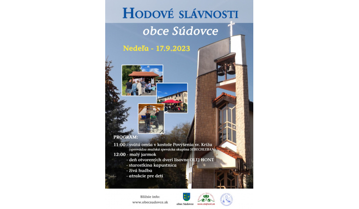 Hodové slávnosti obce Súdovce